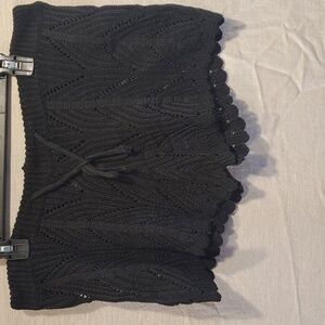 Shein Bikini Knit Cover Up Shorts SZ LG